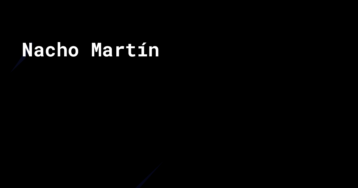 (c) Nacho-martin.com